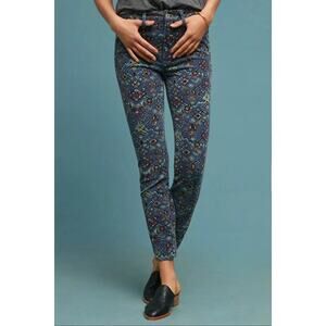 Anthropologie Pilcro And The Letterpress Corduroy High-Rise Skinny Pants Size 27